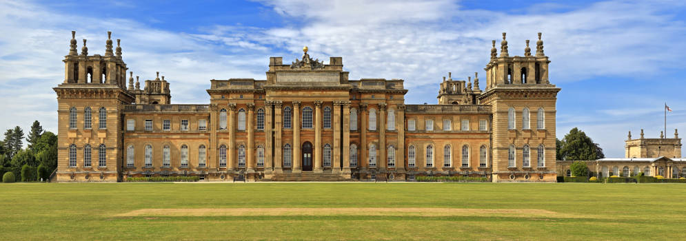 Blenheim Palace in Woodstock, Oxfordshire