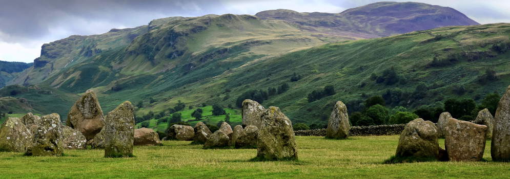 Castlerigg Stone Circle in het Lake District, Cumbria