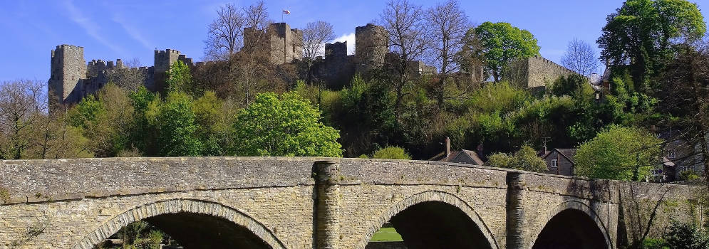 Ludlow Castle in Shropshire