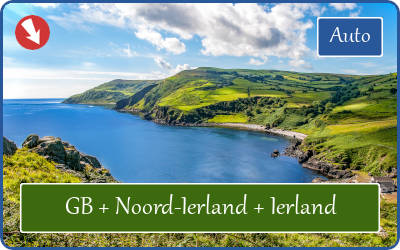 Kliffen in Noord-Ierland