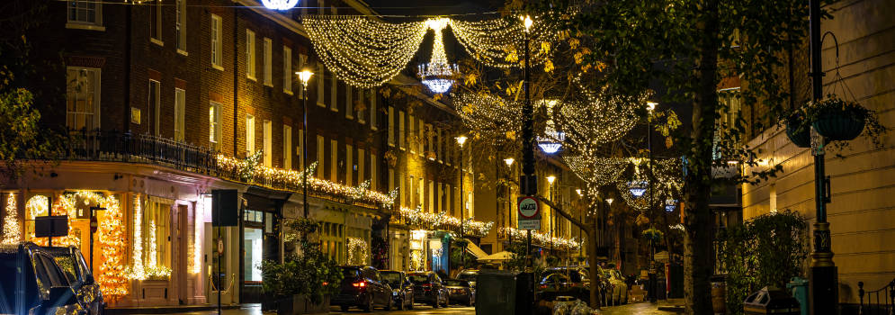 Kerst in Belgravia, Londen