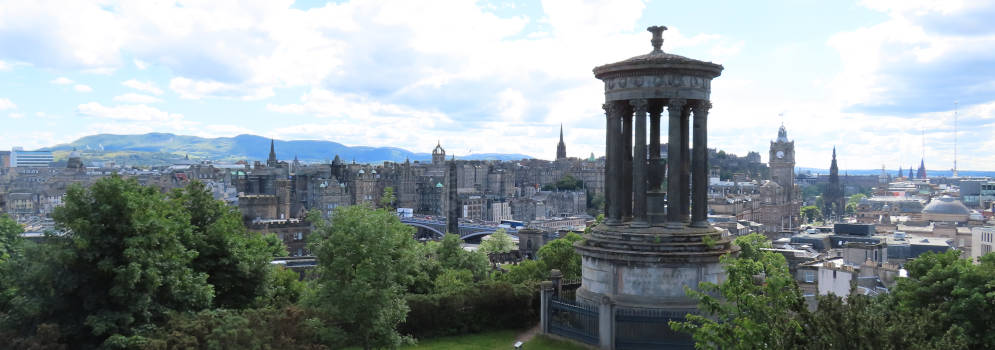 Dugald Stewart Monument in Edinburgh