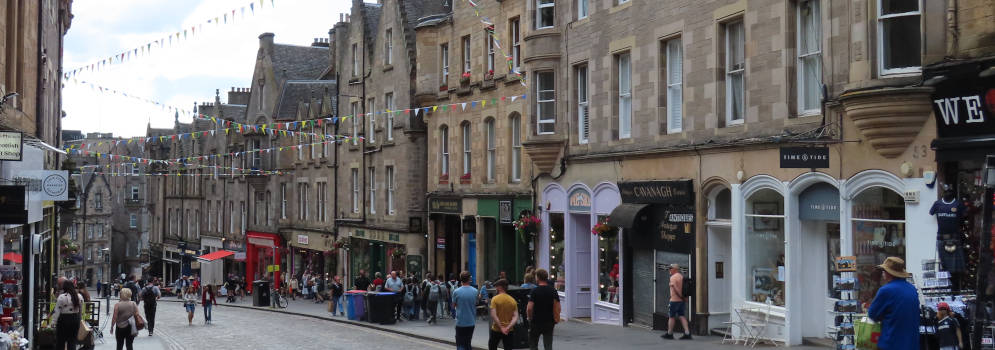 Centrum van Edinburgh
