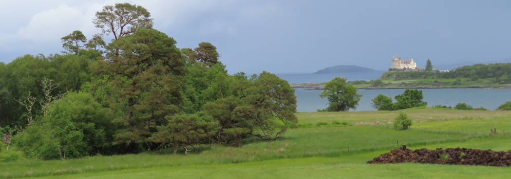 Duart Castle op het eiland Mull