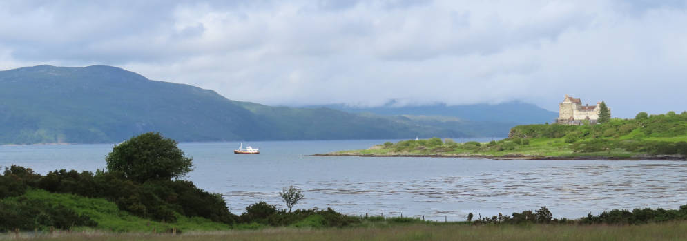 Duart Castle op het eiland Mull