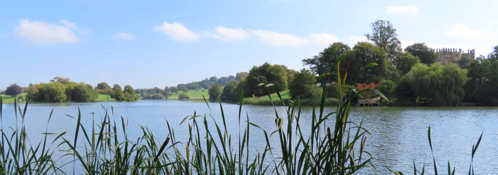 Tuin van Sherborne Castle