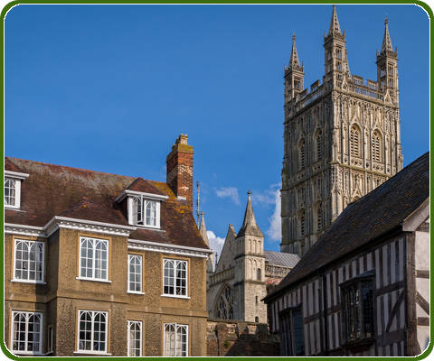 Gloucester Cathedral in Engeland