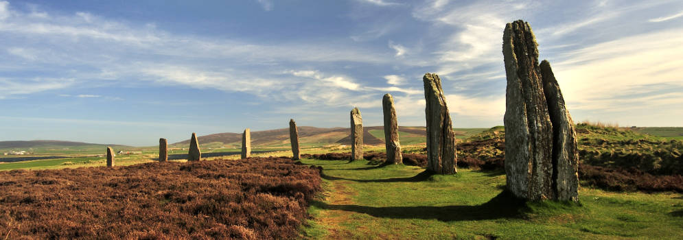 Ring of Brodgar op Orkney, Schotland